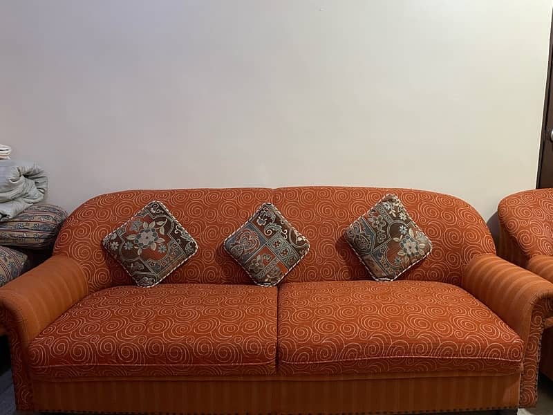 7- Seater sofa set with 7 cushions - URGENT SALE 1