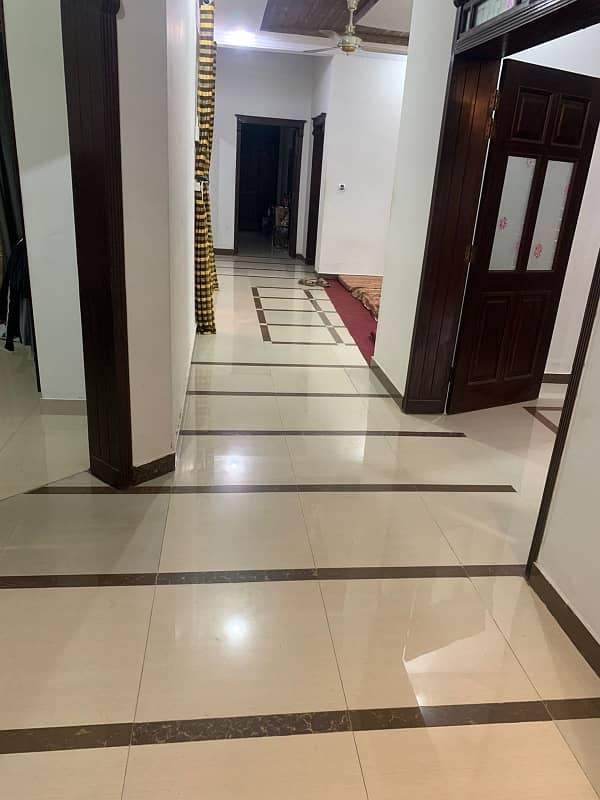 I-8 Near Shafa International, Full Furnished Ground Portion For Rent. 12