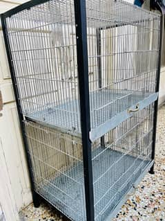 Galvanised cage