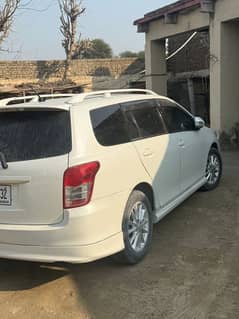 Toyota Corolla Fielder 2008 custom auction 2023 pearl white