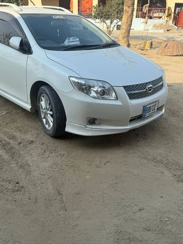 Toyota Corolla Fielder 2008 custom auction 2023 pearl white 3