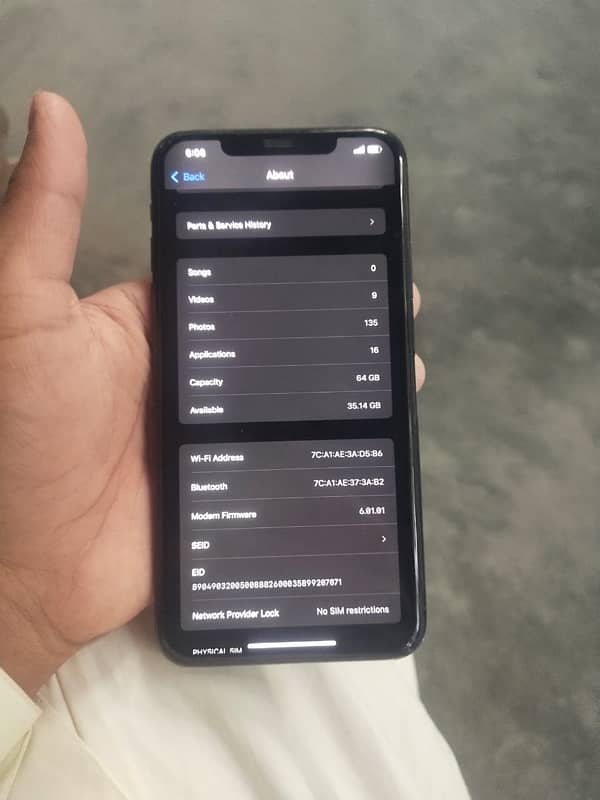 iphone 11 pro max physical pta approve all ok 64 gb 2