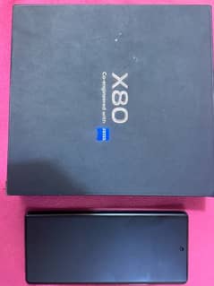 Vivo X80 12GB/256GB + 8GB 10/9 Condition With Box And Original Charger