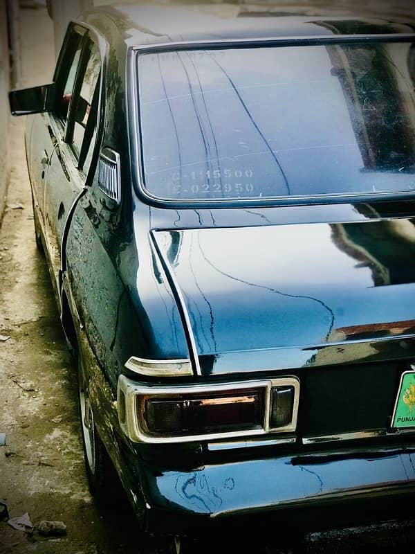 Toyota Corolla 74 model register 2014 Totally restore car Modified 3