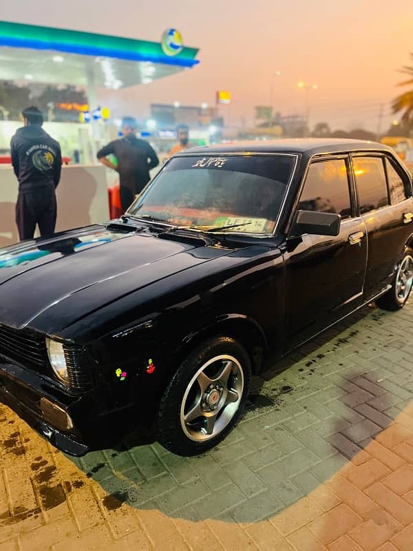 Toyota Corolla 74 model register 2014 Totally restore car Modified 11