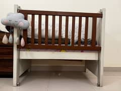 Baby Cot (Solid Wood)