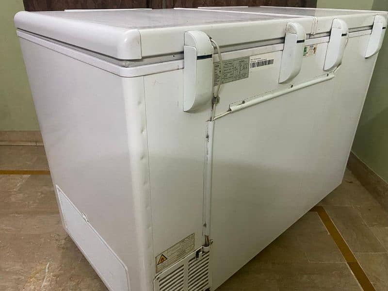 Haier ( Eight years company warranty) fridge and deep freezer 10