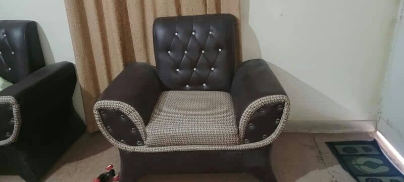 7 Seater Sofa with 3 Tables 1