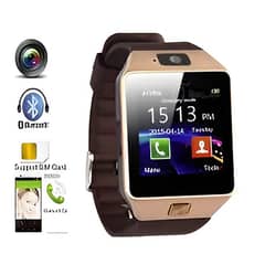 Smart Watch With Sim Sd Card Slot & Camera