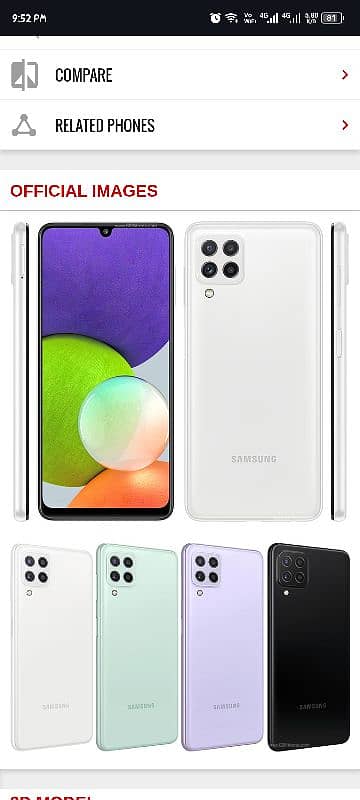 Samsung a22 2