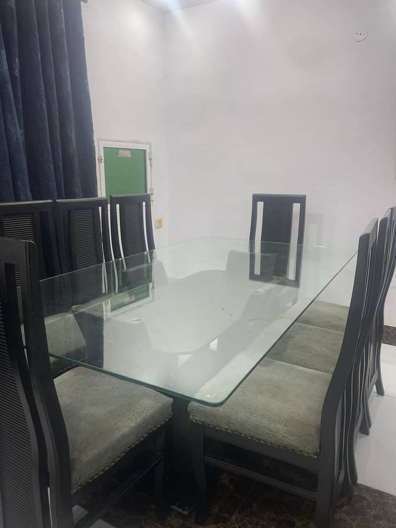 Dinning Table with 8 chairs 1