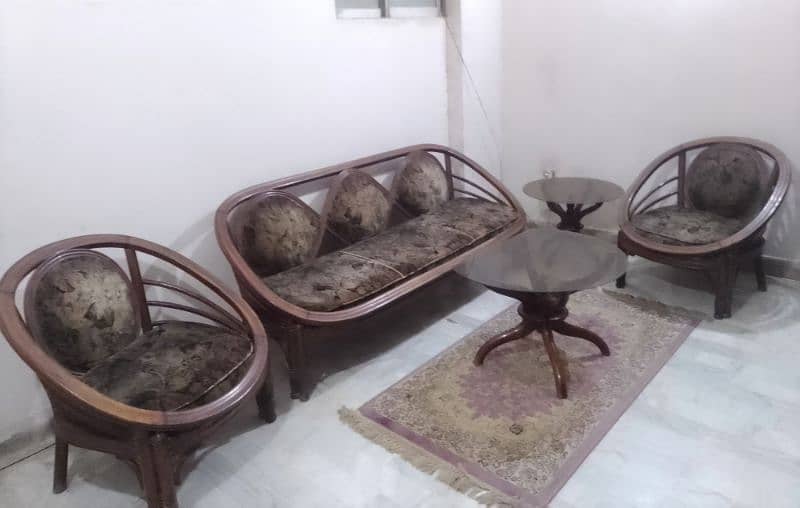 Sofa Set with Center Table and Side Tables | 5 Seater Sofa 0