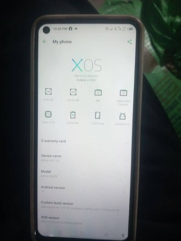 infinix hot 10 4