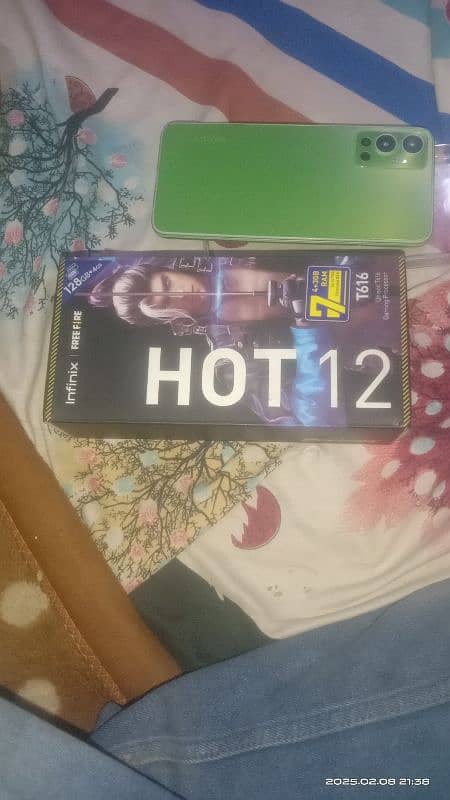 infinix hot 12 brand pta proof RAM. 4 GB 128 4