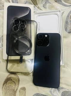 I phone 15 pro max black