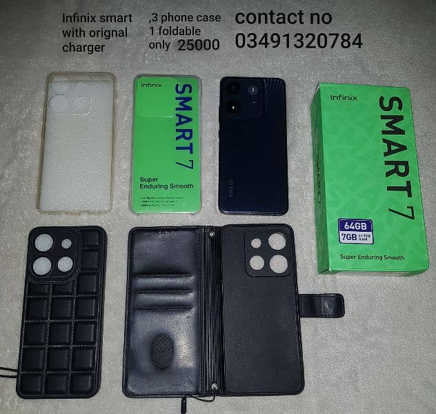 Infinix smart 7 in good condition 0