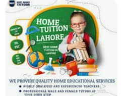 Home Tutor Available for Grade 1- to Grade12