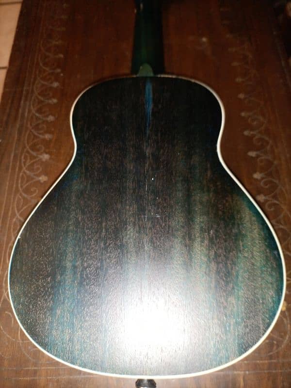 Ukulele (IRIN) dark green with bag with 3 picks 3