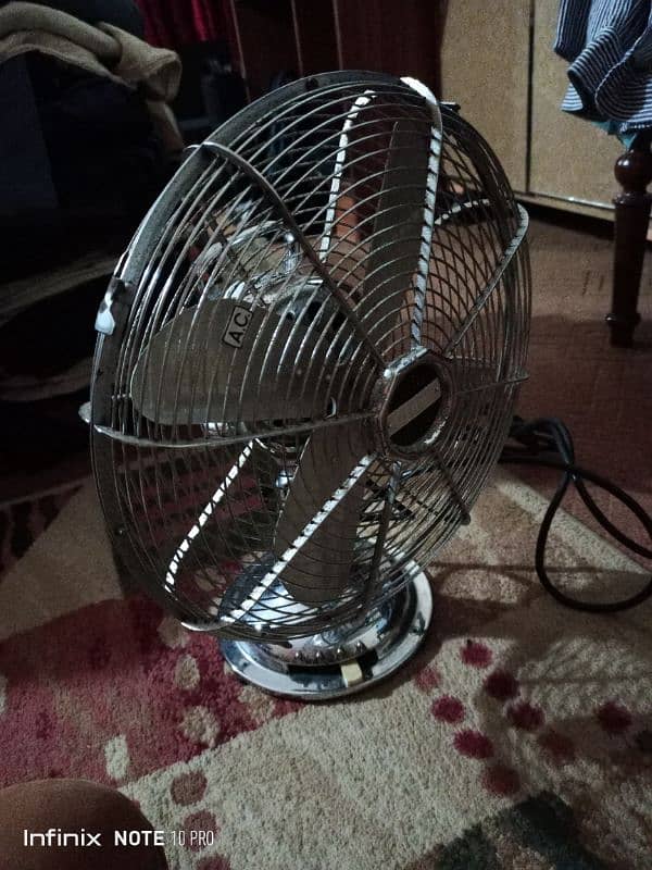 made in India table fan small size 1