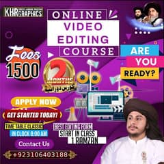 Online Video Editing Course