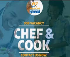 Cook wanted for hotel