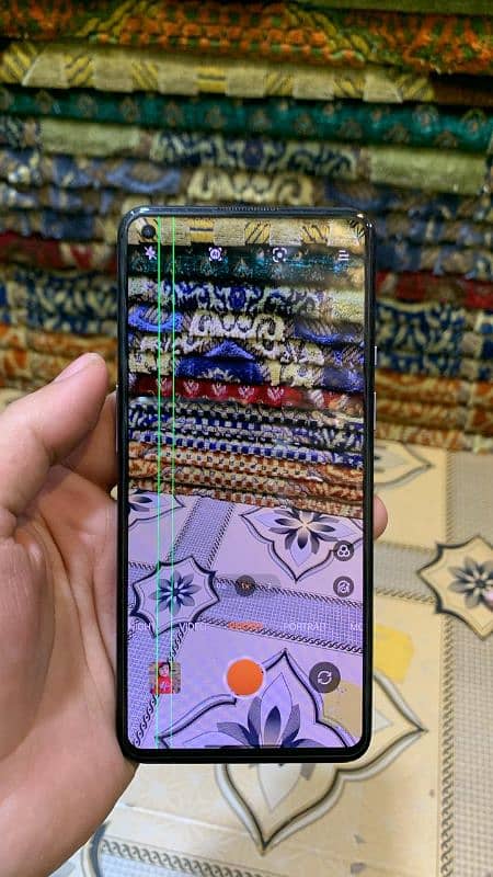 oneplus9 10/10 condition only line in screen 0