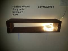 foldable Wooden side Tabel