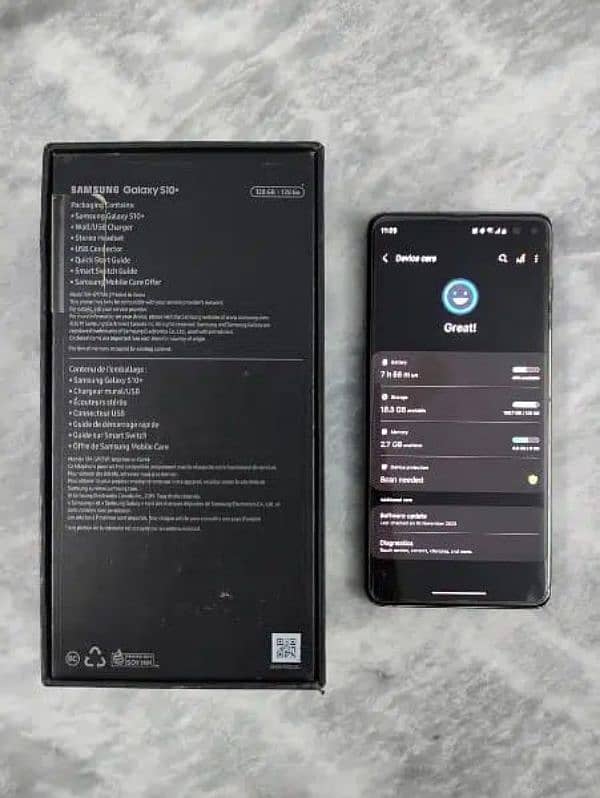 Samsung s10 plus 8 gb 128 gb 0