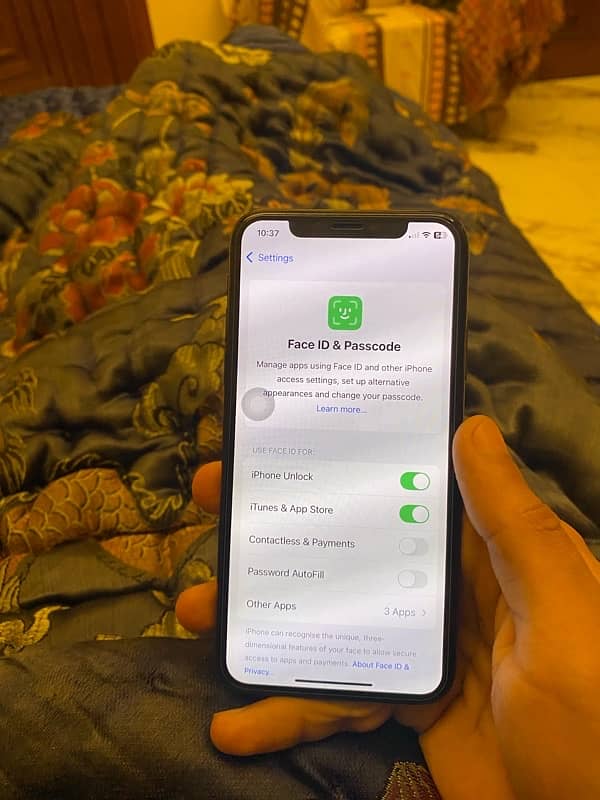 iphone xs dual pta mint condition 10/10 10