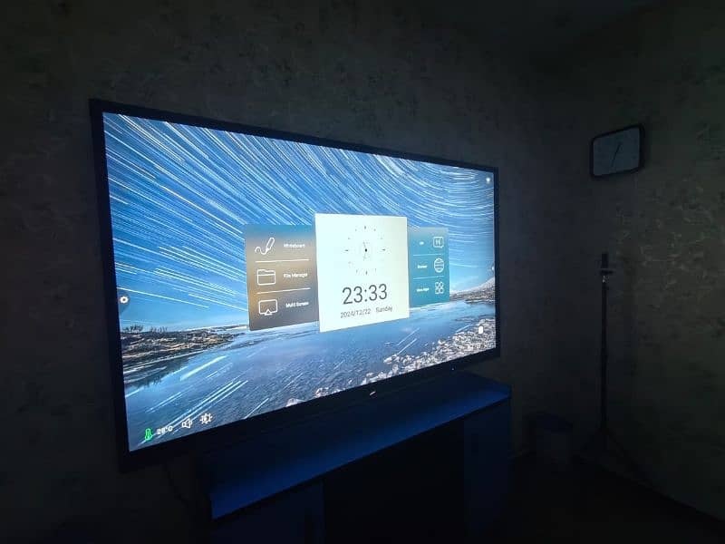 86-Inch Smart Interactive Board 4K Touchscreen Display Cal 03334459184 3