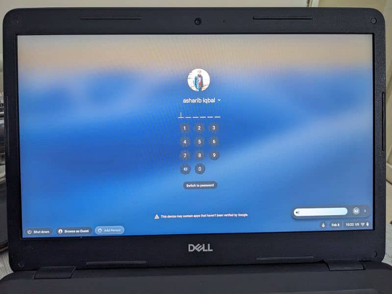 Dell Chromebook 3400 8/64 6