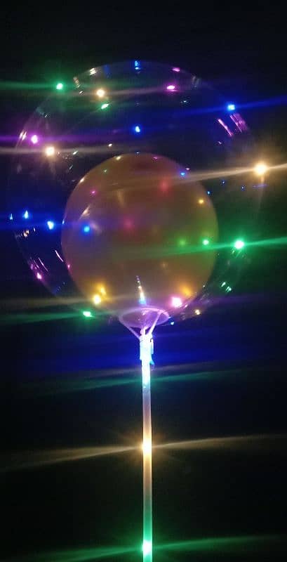 lighting balloon and lighting ball stick 2