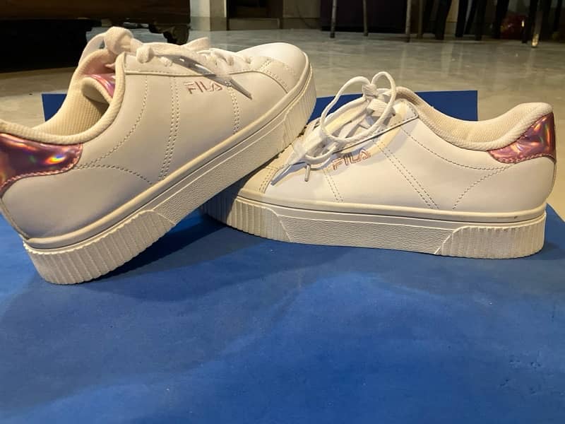 FILA White Sneakers for women 8