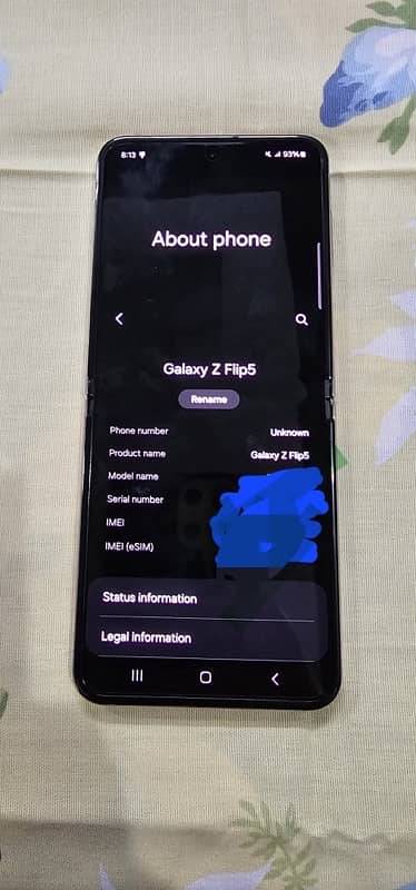 Samsung Galaxy ZFlip 5 Official PTA Approved and in warranty 1