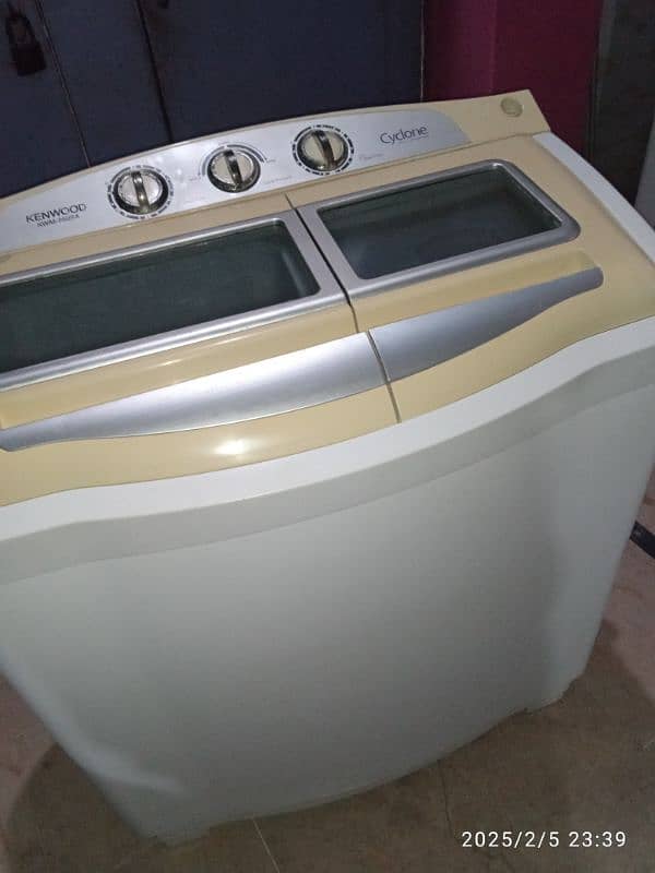 Kenwood washing machine twin tub model number KWM-950SA 3