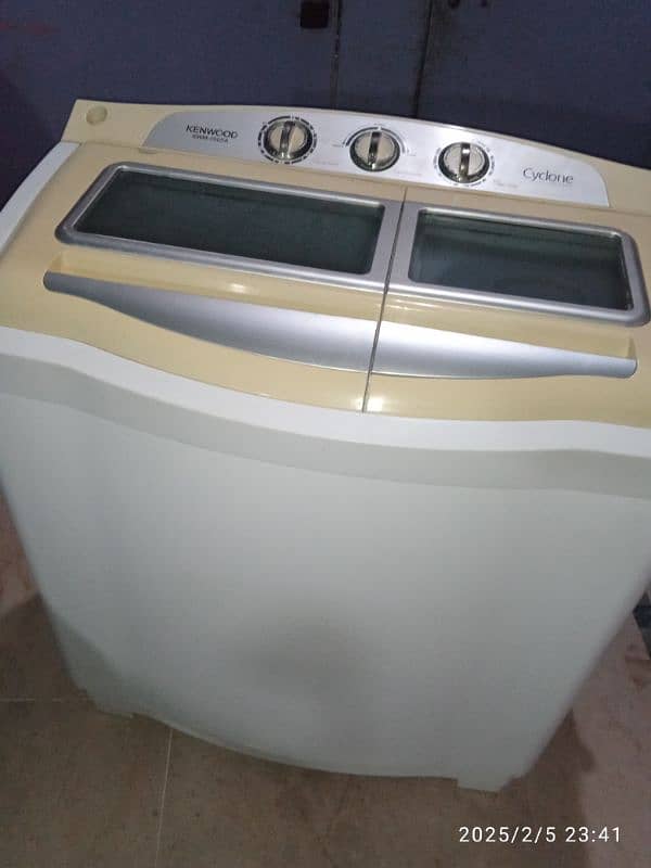 Kenwood washing machine twin tub model number KWM-950SA 6