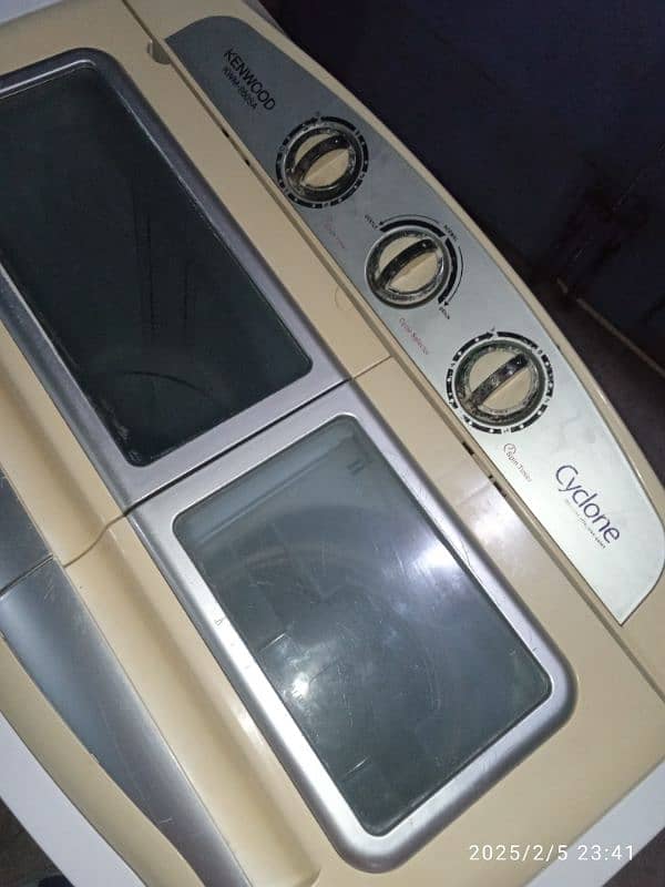 Kenwood washing machine twin tub model number KWM-950SA 7