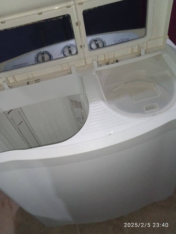 Kenwood washing machine twin tub model number KWM-950SA 11