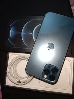 i phone 12 pro non PTA factory unlocked orignal box and cabel