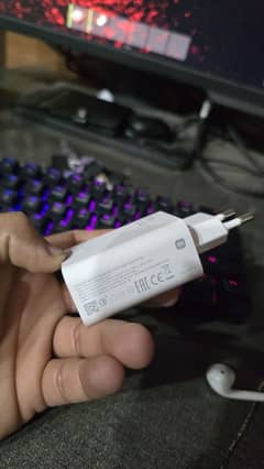 Original Mi 33w charger Poco f3