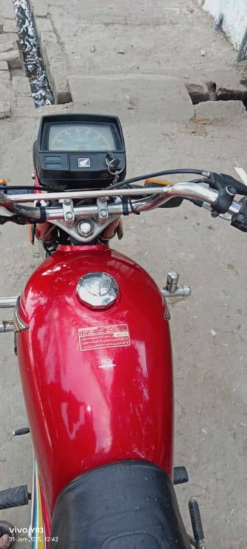 Honda CD 70 2014 model jhelam number 1