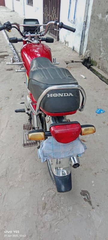 Honda CD 70 2014 model jhelam number 4