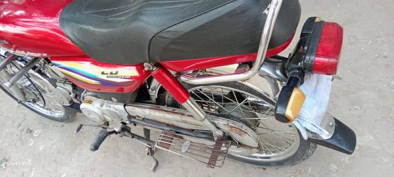 Honda CD 70 2014 model jhelam number 5