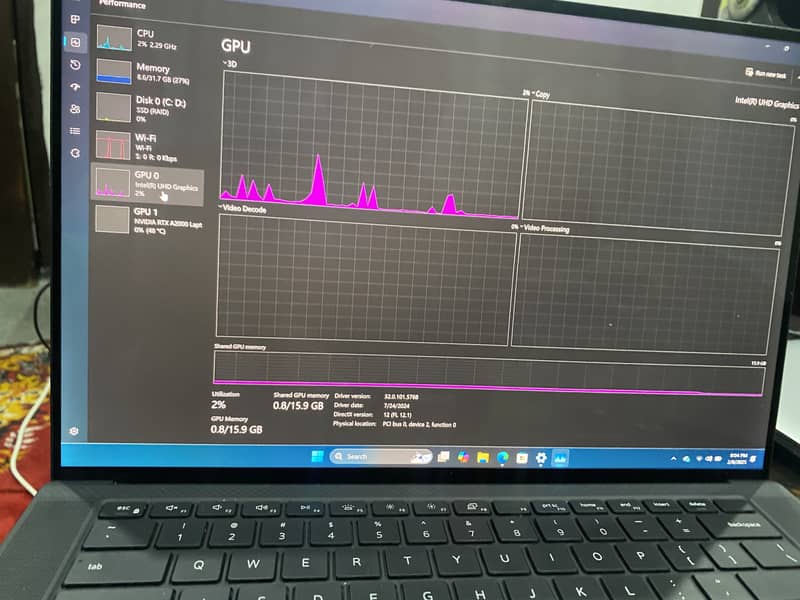 Dell Precision 5560 with box and original charger 7