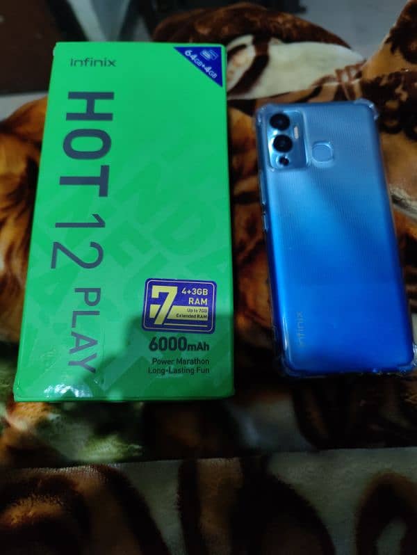 Infinix hot 12 play 10 by 10 6000MAH 4