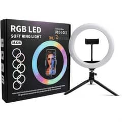 Ring Light With Stand Full Size All Colors Light