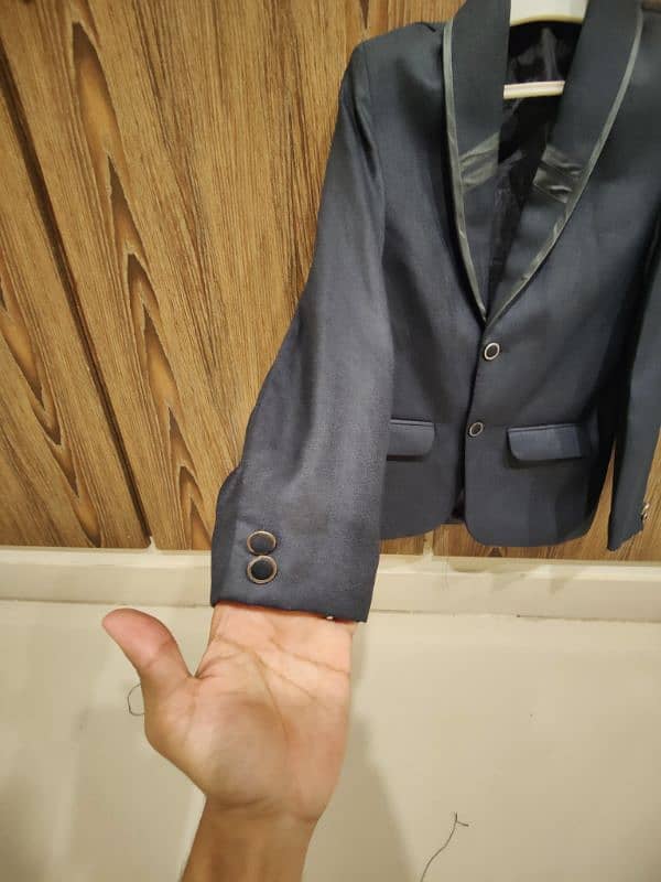 kids brand new suit dark grey color 1