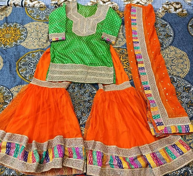 mehndi gharara 1