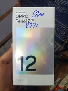 Oppo Reno 12 5g only box open