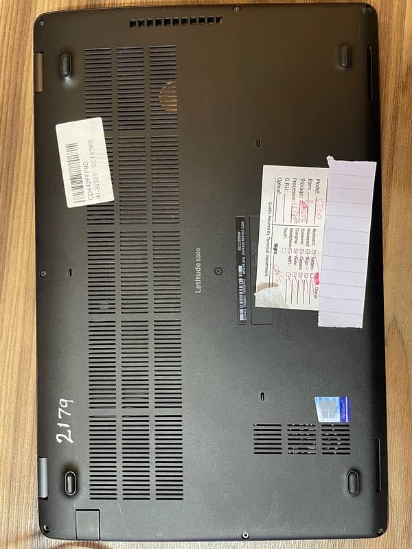 Dell Latitude 5500  Intel Core i5 (8th Gen) | 8GB RAM | 128GB SSD 9